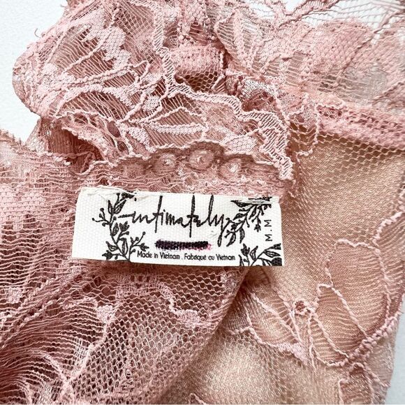 NWOT Free People Lacey Essential Cami Dusty Rose Medium - Picture 10 of 14